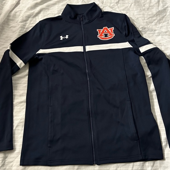 Under Armour NEW Squad 2.0 U of Auburn Warmup Womens Sample Jacket M *RARE* - Picture 1 of 4